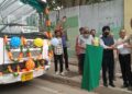 DC Doda flags off Doda- Chamba JKRTC Bus Service
