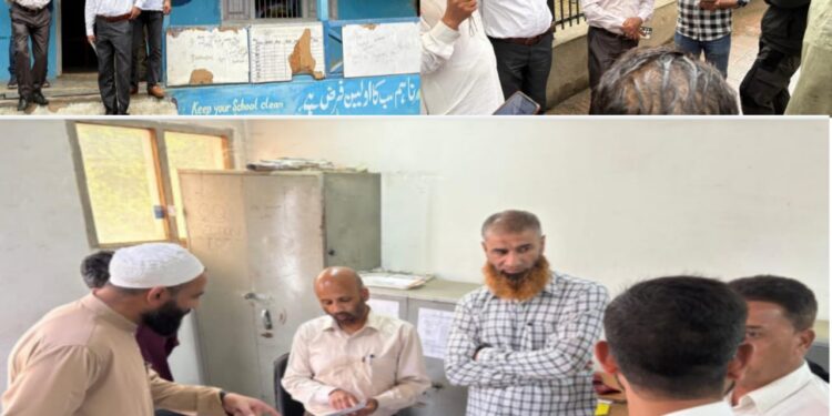 ADC Kupwara visits Drugmulla, undertakes inspection of govt. offices