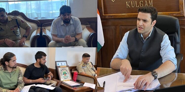 DC Kulgam chairs DLSCC meeting to review SRO 43 cases