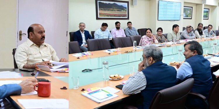 CM Omar Abdullah chairs 22nd Board Meeting of Building & Construction Workers Welfare Board