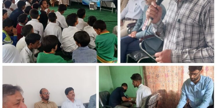 ‘My Right to Sight’ campaign kick-starts from GHSS Vessu in Qazigund Anantnag