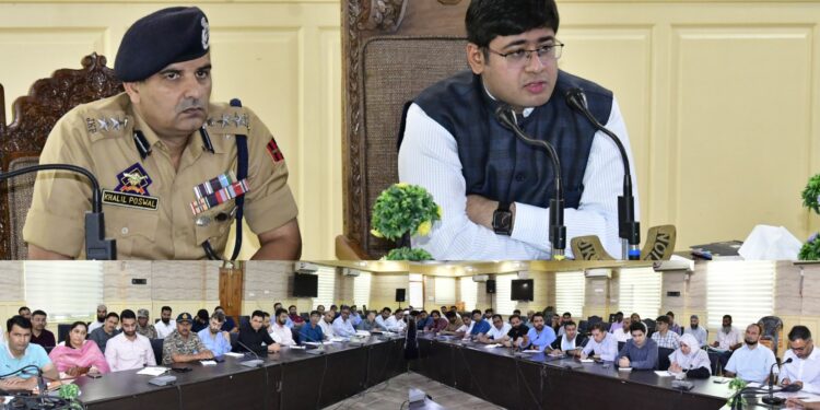 DC Ganderbal reviews arrangements for Independence Day Celebrations