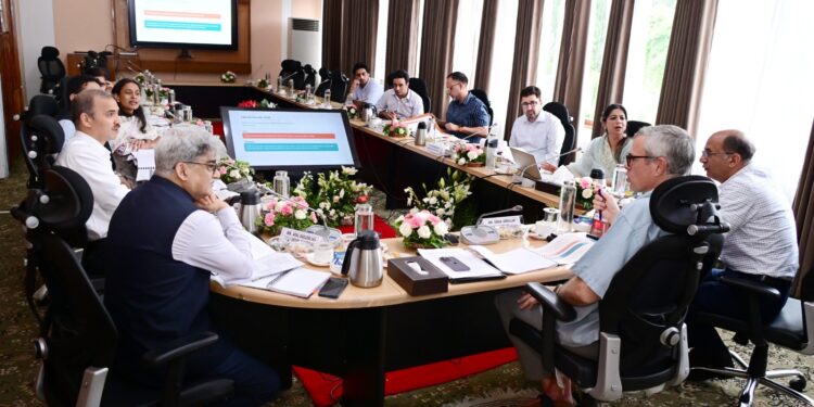 CM Omar Abdullah chairs SKICC & JKTDC Board Meetings