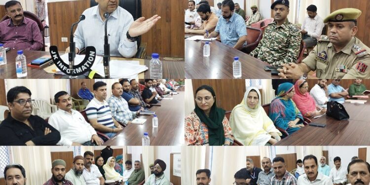 Arrangements for Independence Day celebration discussed at Bhaderwah