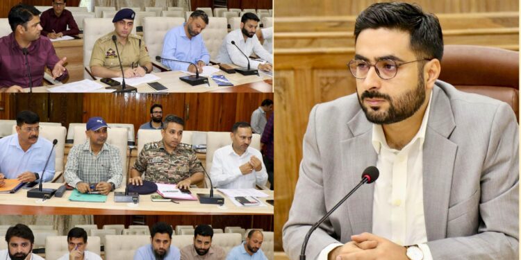DC Srinagar chairs DLSCC meeting