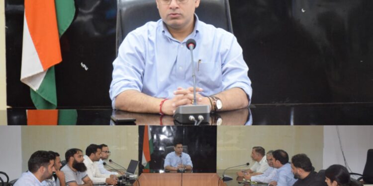 DC Poonch reviews progress of National Rural Livelihood Mission Programme
