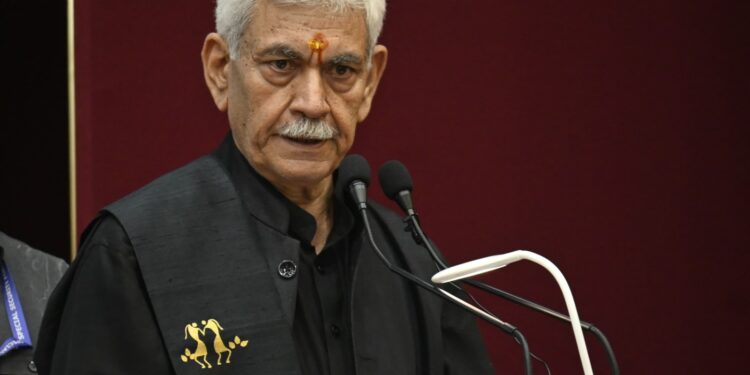 Lieutenant Governor launches Sant Kumar Sharma’s monograph ‘Indus Water Treaty-Mirroring the Facts’ at Jammu