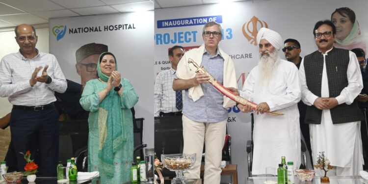 CM Omar Abdullah launches ‘Project 13-13’ women’s surgical care initiative at National Hospital Jammu