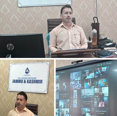 MD Jal Jeevan Mission asks PHE divisions to onboard users on JJM 2.0 dashboard