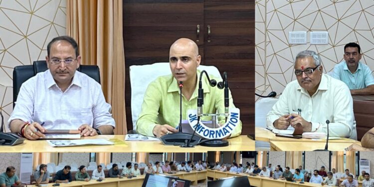 DC reviews progress of Pradhan Mantri TB Mukt Bharat Abhiyan in District Kishtwar