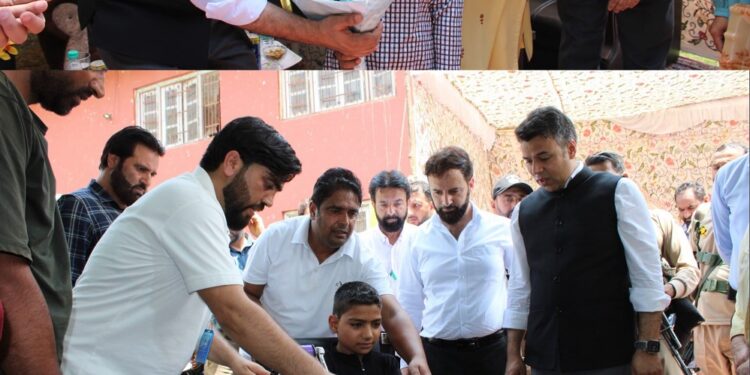 DC Budgam inaugurates Inclusive Education Distribution Camp at HSS Soibugh