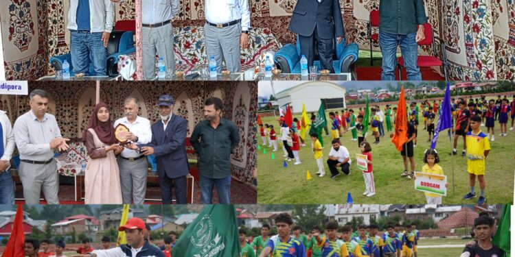 DC Bandipora kick-starts provincial level Inter district Handball competition