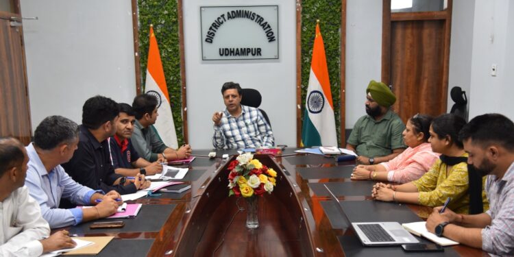 CEO J&K reviews District Election Profile in Udhampur