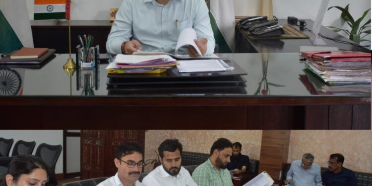 DC Poonch reviews implementation of PMAY-Urban