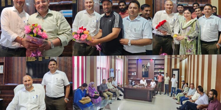 Akhil Thakur assumes charge as Chief Planning Officer Kishtwar