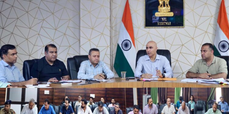 Nasha Mukt JK Abhiyan: DC Kishtwar reviews progress of IEC campaign against drugs