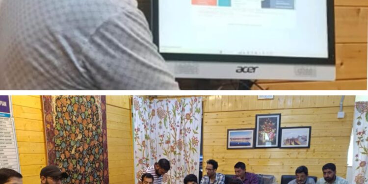 District Treasury Office Shopian held training programme on SNA-SPARSH for DDOs