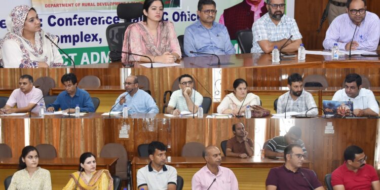 One day district level workshop on Panchayat Advancement Index held at Udhampur