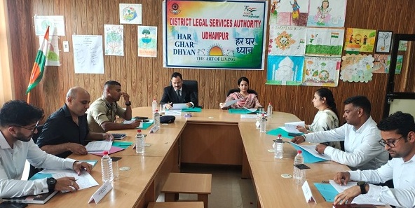 DLSA Udhampur convenes UTRC meeting