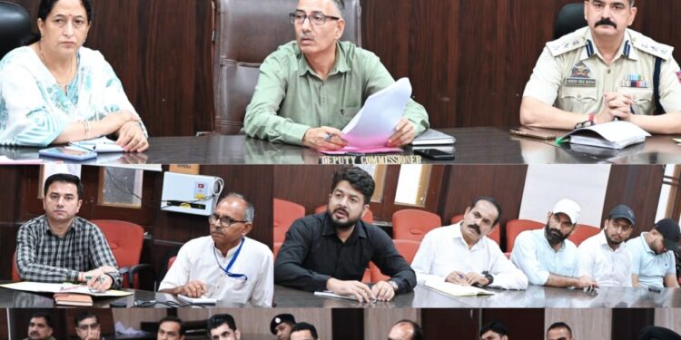 DC Samba reviews preparations for Janmashtami Mela at Narsingh Temple-Ghagwal