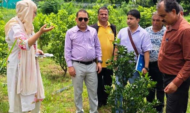 Director Horticulture Jammu launches fruit plantation drive in Reasi District