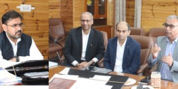 Satish Sharma meets Google India Leadership; discusses youth empowerment, job creation, digital innovation in J&K