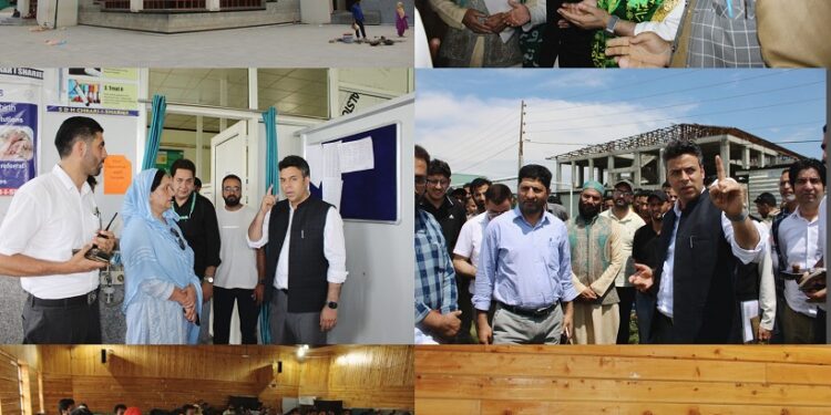 DDC Budgam conducts extensive tour of Charar-i-Sharief area