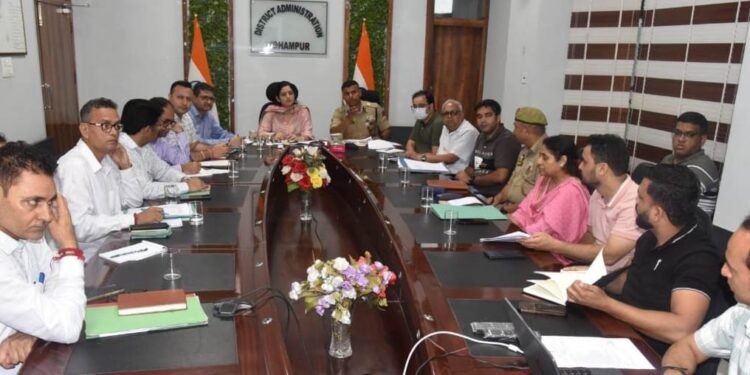 District-Level NCORD meeting held at Udhampur