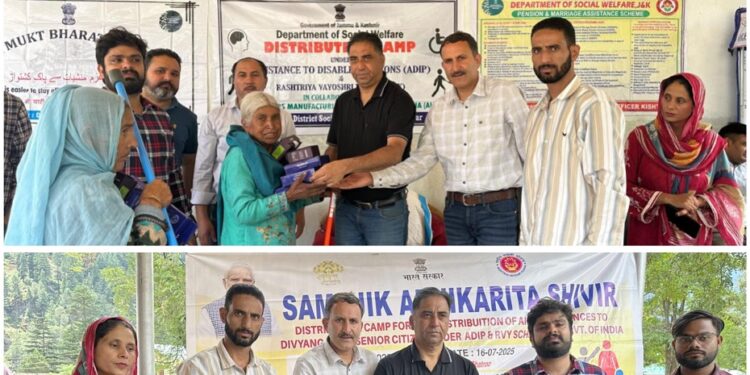 SWD organises Assistive Devices distribution camp at Paddar