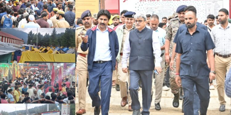 CS visits Nunwan, Chandanwadi Base Camps to assess Yatra arrangements