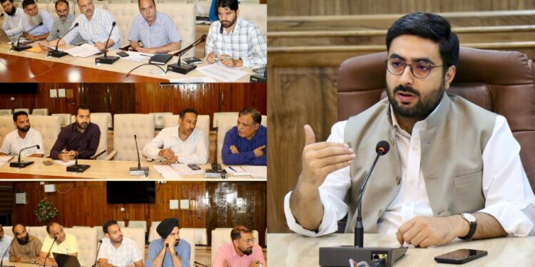 DC Srinagar reviews status of solarization of Government buildings