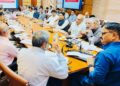 Javed Rana, Javid Dar review irrigation scenario in JK