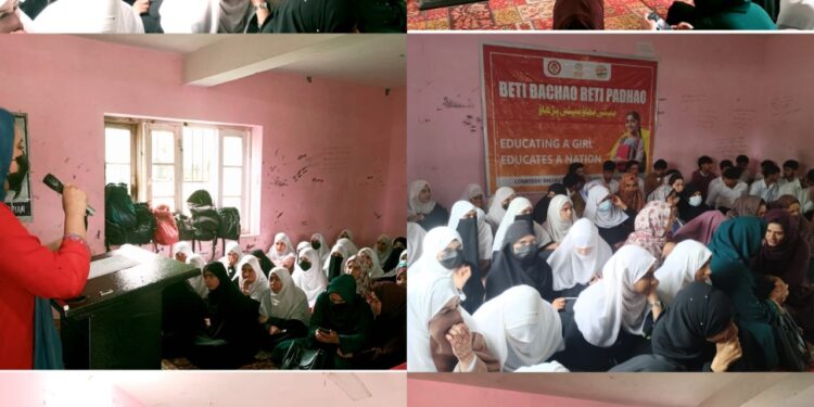 BBBP: SHEW Shopian organizes awareness programme at Berthipora Shopian