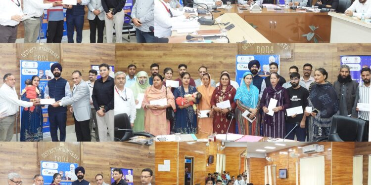 DC Doda hands over loan disbursement letters to youth entrepreneurs; DLC clears 132 new cases