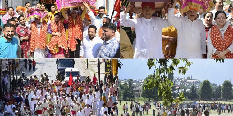 Annual Sarthal Devi Ji Yatra commences with religious fervor & enthusiasm at Kishtwar
