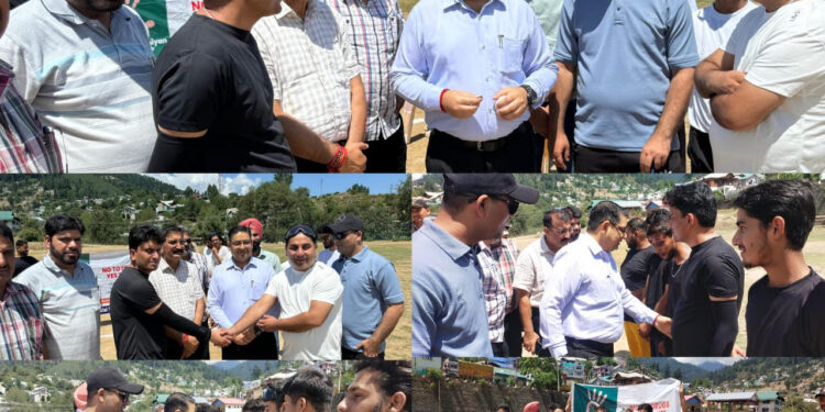 ADC inaugurates 3-day Blind Cricket Tournament at Sports Stadium GDC Bhaderwah