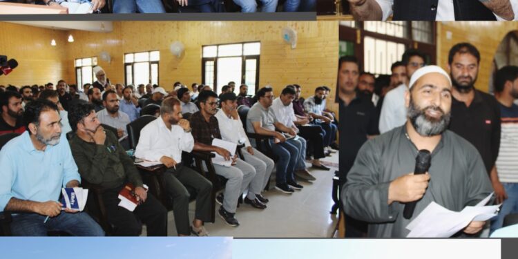 DC Budgam chairs Public Darbar at Chadoora, reviews development works, addresses public grievances