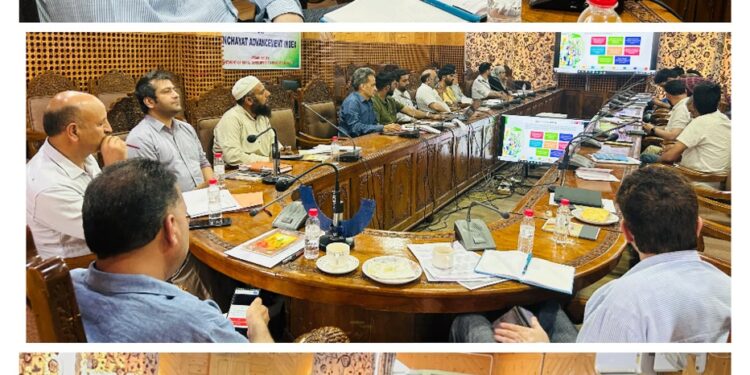 District level workshop on Panchayat Advancement Index 2.O held at Shopian