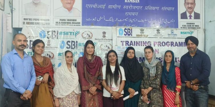 SBI RSETI Ramban hosts ASARE meet: Stories of grit, growth & women empowerment inspire new trainees