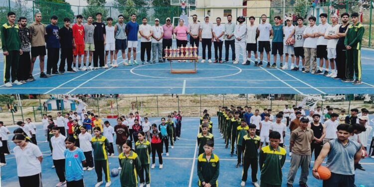 Inter-zonal district level Yoga, Handball, Basketball and Badminton competition begins in Doda