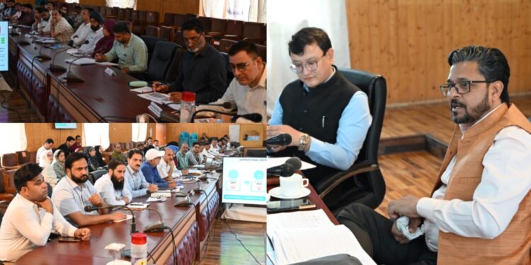 Union Joint Secretary reviews Baramulla district’s progress under NITI Aayog’s ADP