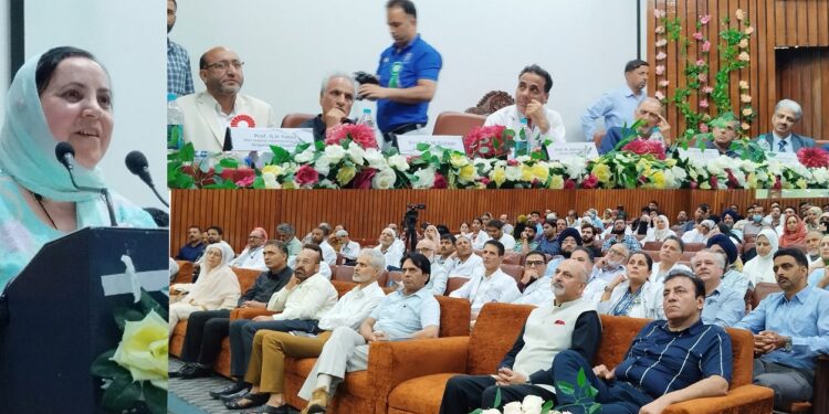 Sakeena Itoo credits SKIMS’s founding to Sher-i-Kashmir, calls its contribution to J&K healthcare ‘Unmatchable’