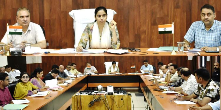 District Capex 2025–26 plan proposals reviewed at Reasi