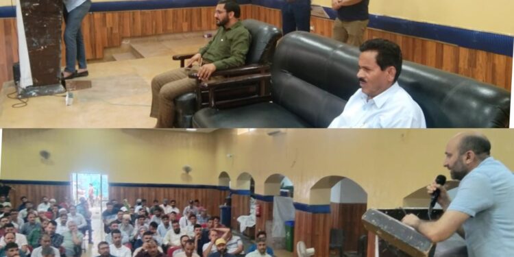 Training imparted to Supervisors, BLOs at Doda