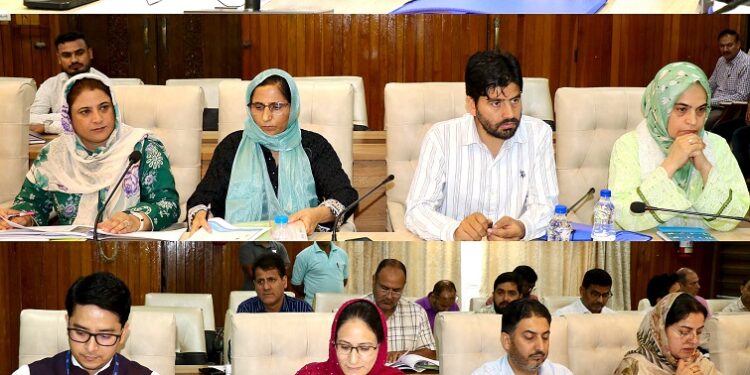 DC Srinagar chairs DLRC/ DCC meet; Reviews performance of Banks in implementation of Government sponsored schemes