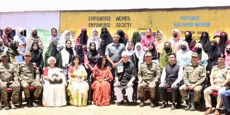 Lieutenant Governor attends valedictory function of Women Vocational Training Course at Shopian