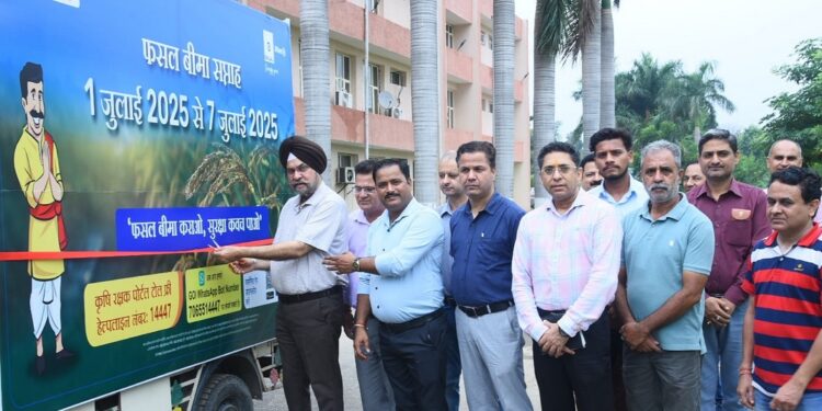 Director Agriculture Jammu inaugurates 9th Crop Insurance Week Campaign under PMFBY