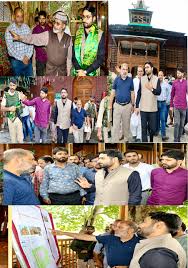 DC Srinagar inspects progress of restoration/ renovation works on Khankah-e-Naqshband Sahib (RA), Aali Masjid Eidgah