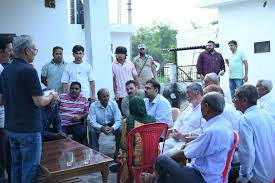 Satish Sharma reviews development works in Chhamb; emphasizes water, power, healthcare readiness