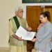 Lieutenant Governor hands over Job Assurance letter to daughter of ADDC Rajouri, Dr. Raj Kumar Thapa martyred during unprovoked shelling by Pakistan
